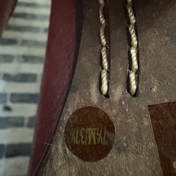 Vintage Lucky brand oxblood leather cowboy boots size 7.5‎ - Picture 10 of 15